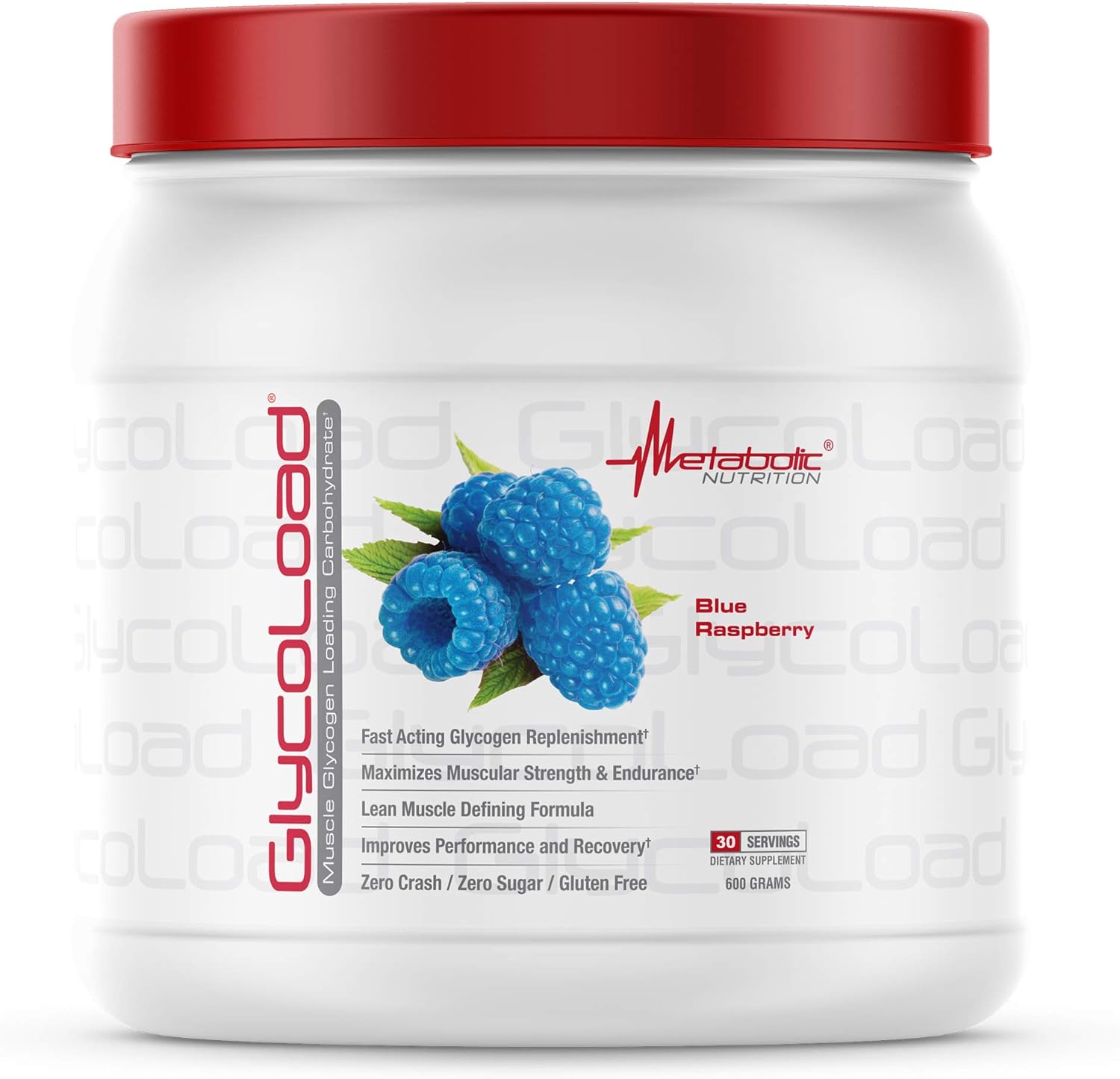 Cyclic Cluster Dextrin Carbohydrate Powder for Muscle Glycogen Loading - Blue Raspberry Flavor - 600 gm