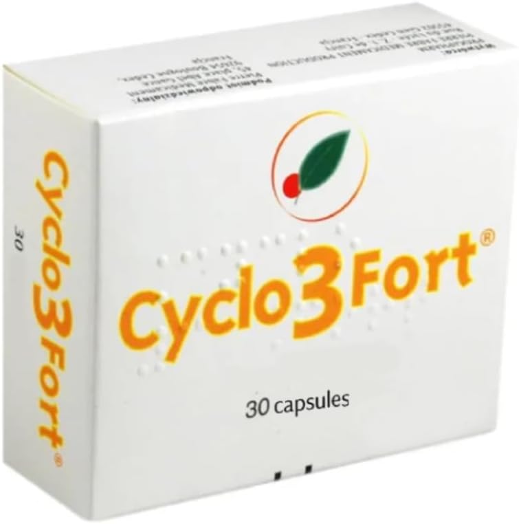Cyclo3 Fort 60 Capsules - White, Natural Circulation Support Supplement