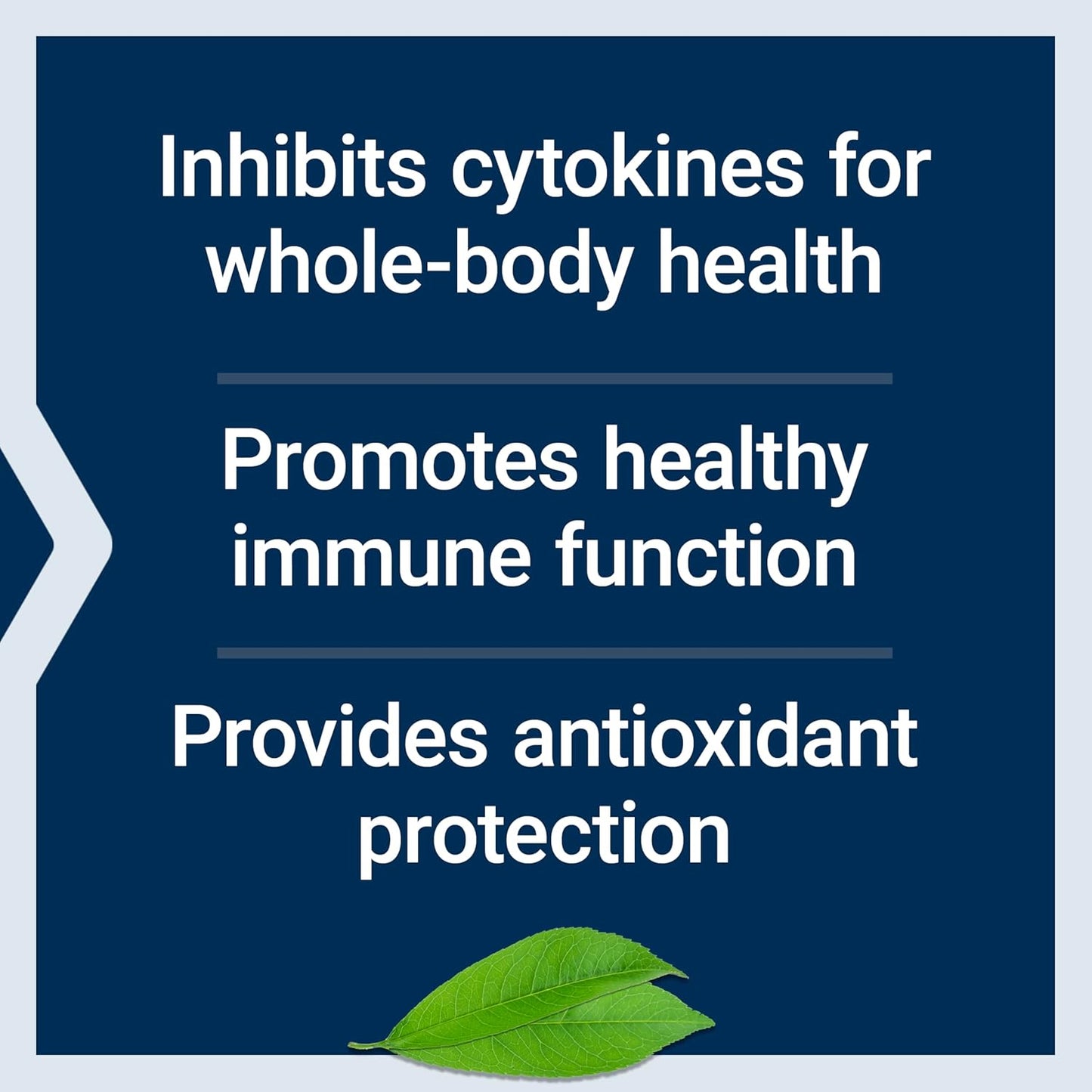 Cytokine Suppress with EGCG - Inflammation Management Supplement - Boosts Immune System - Non-GMO, Gluten-Free - 30 Capsules