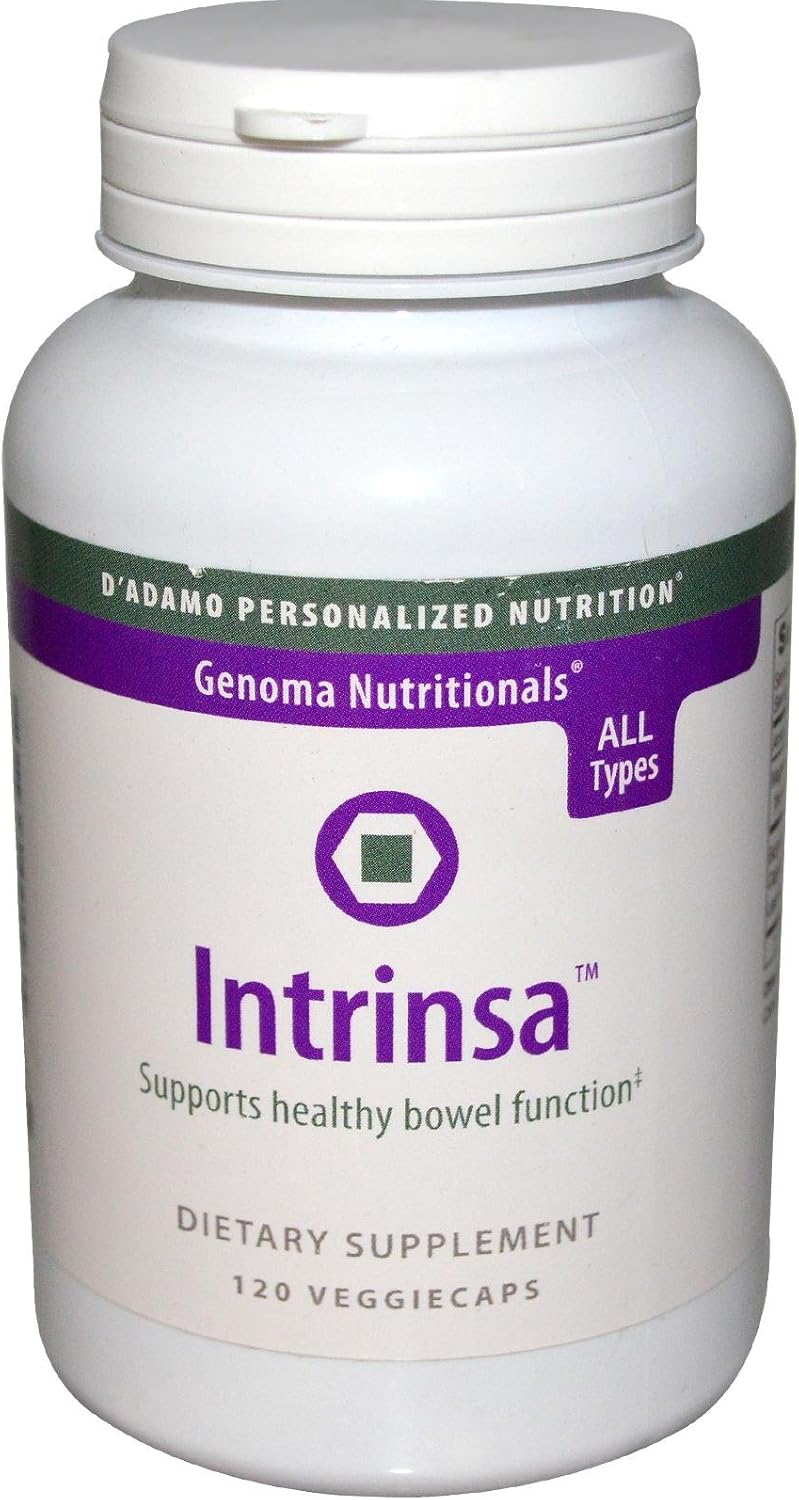 D'Adamo Personalized Nutrition Intrinsa 120 Vegetarian Capsules