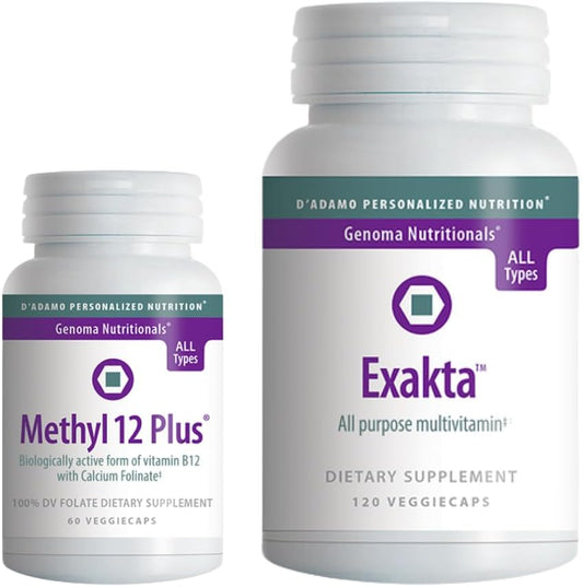 D'Adamo Personalized Nutrition Methylation Stack for Enhanced Health and Wellness