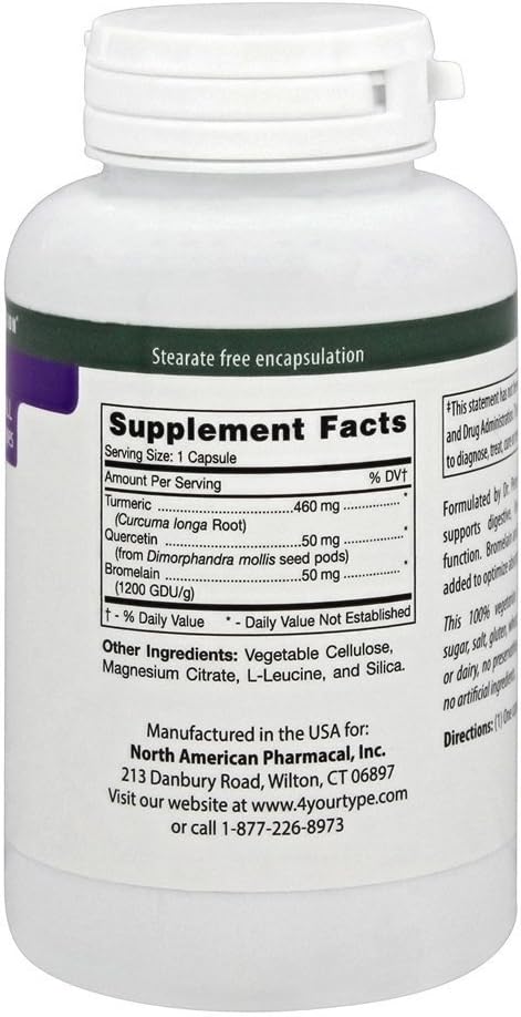 D'Adamo Personalized Nutrition Scienca 60 Vegetarian Capsules - Blood Type Specific Supplements