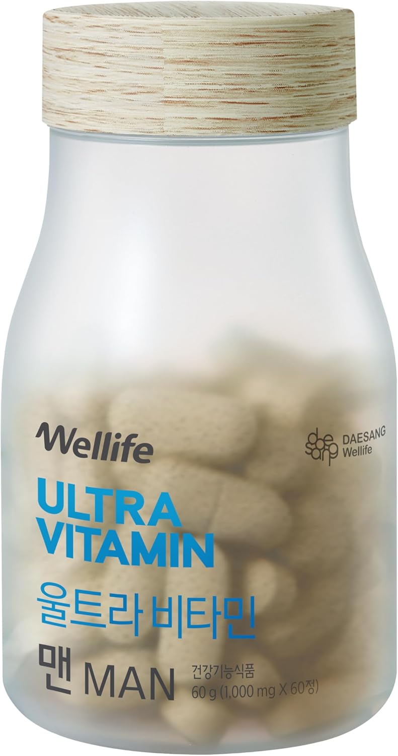 DAESANG Wellife Ultra Vitamin for Men - Premium Multivitamin Supplement for Men's Health and Wellness