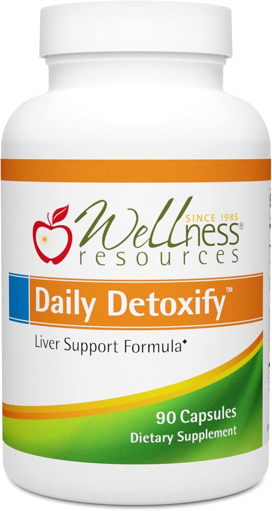 Daily Detox Supplement with Silymarin, Dandelion, and NAC for Liver Support and Detoxification - Wellness Resources