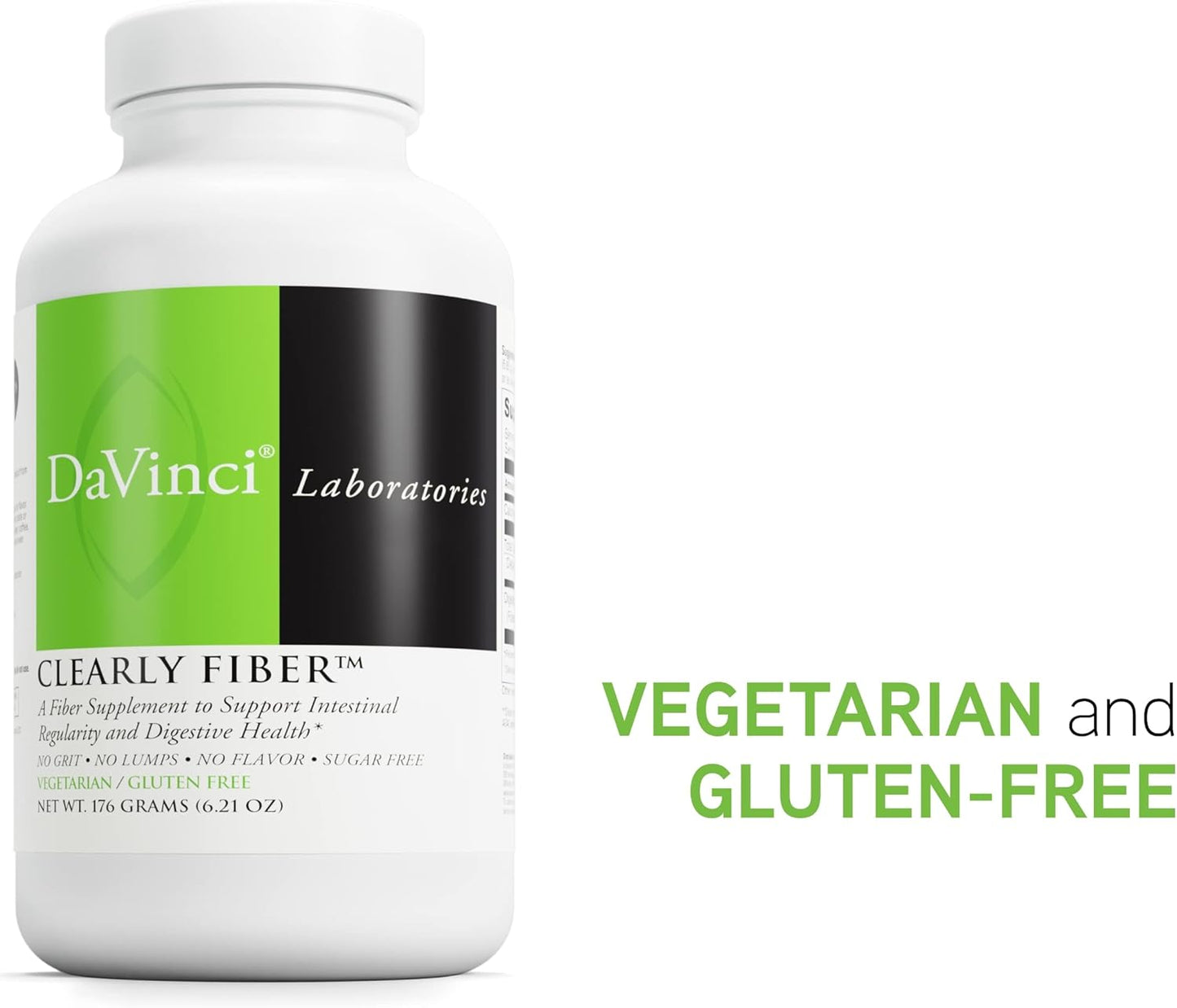 Daily Fiber Powder for Digestion Support & GLP-1 Production - Tasteless Drink Mix - Fiber Supplement for Men & Women - Vegetarian, Gluten-Free - 30 Servings