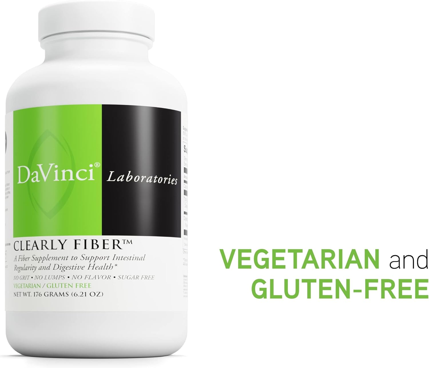 Daily Fiber Powder for Digestion Support & GLP-1 Production - Tasteless Drink Mix - Fiber Supplement for Men & Women - Vegetarian, Gluten-Free - 30 Servings