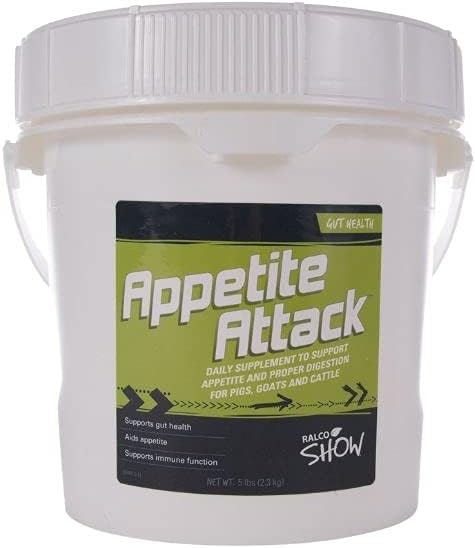Daily Gut Health Supplement for Project Animals - Ralco Show Appetite Attack (5 lbs)