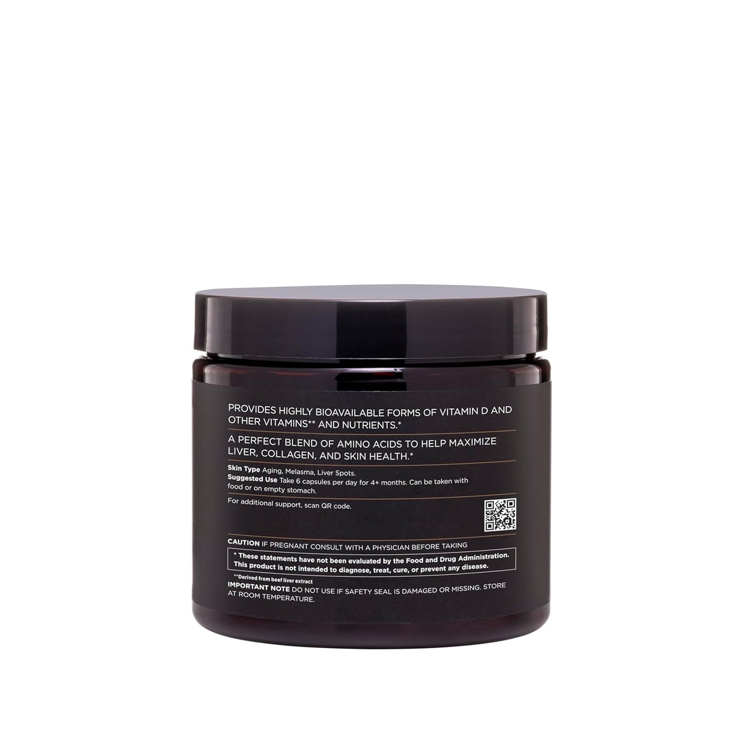 Daily Liver and Collagen Supplement with Vitamins A, C, D, and E - 180 Count for Men and Women by OSMOSIS Regenerate