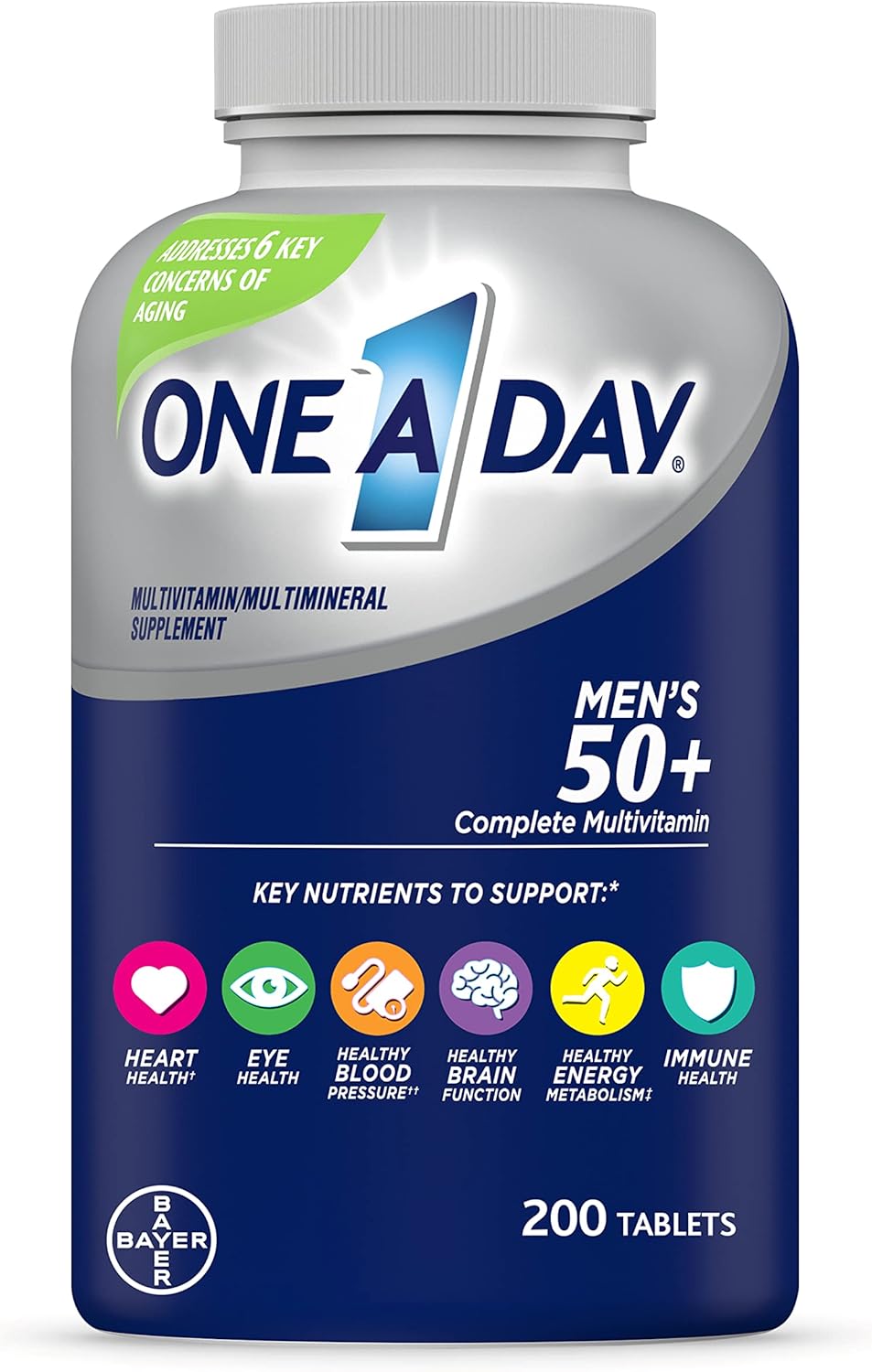 Daily Multivitamin for Men and Women Over 50 - Healthy Advantage Formula