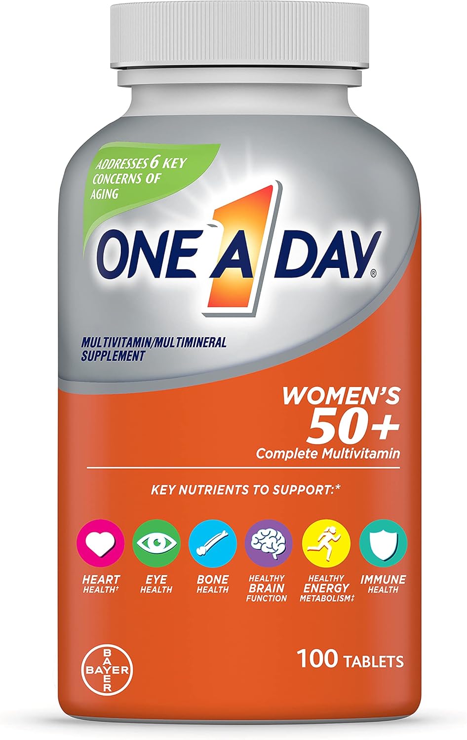 Daily Multivitamin for Men and Women Over 50 - Healthy Advantage Formula