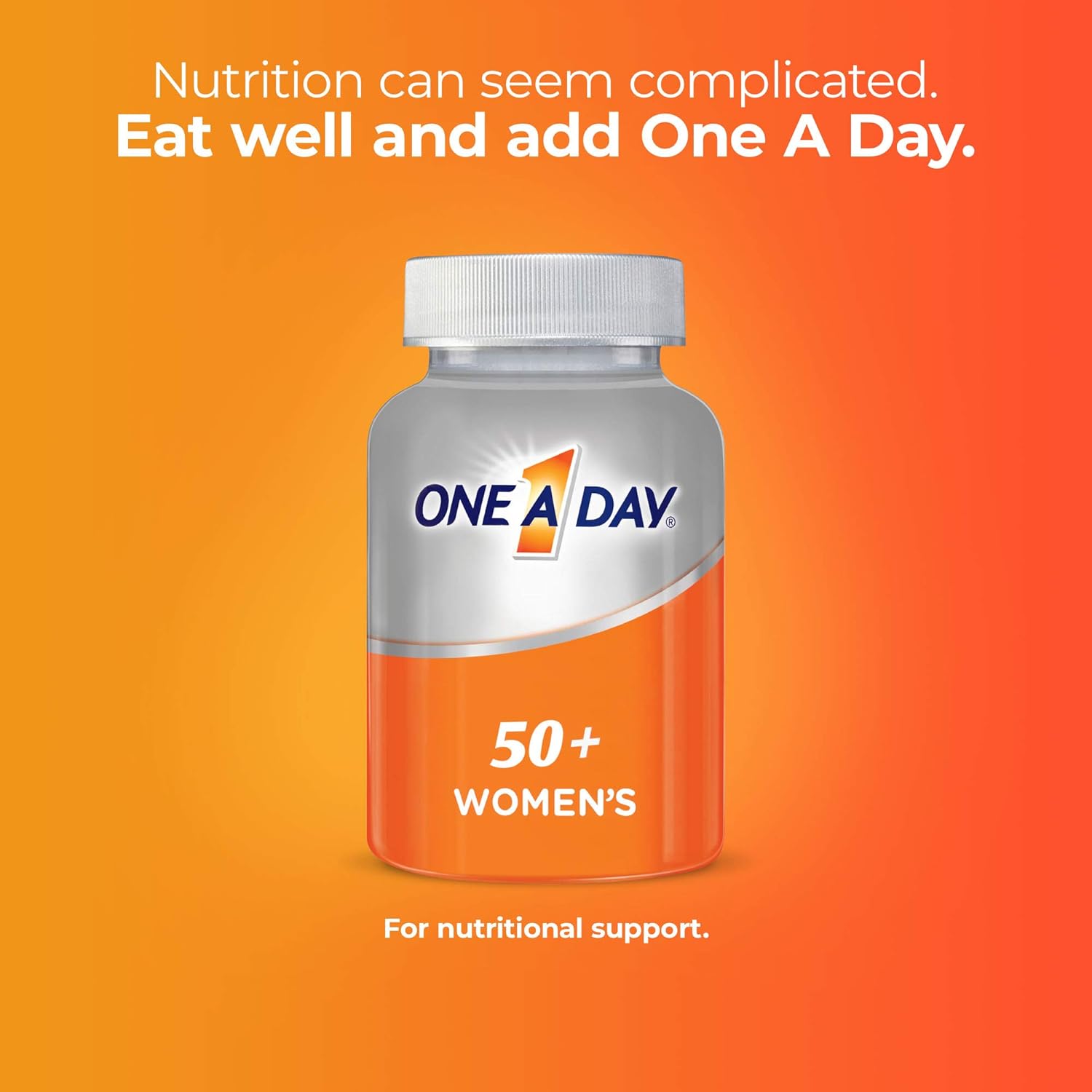 Daily Multivitamin for Men and Women Over 50 - Healthy Advantage Formula