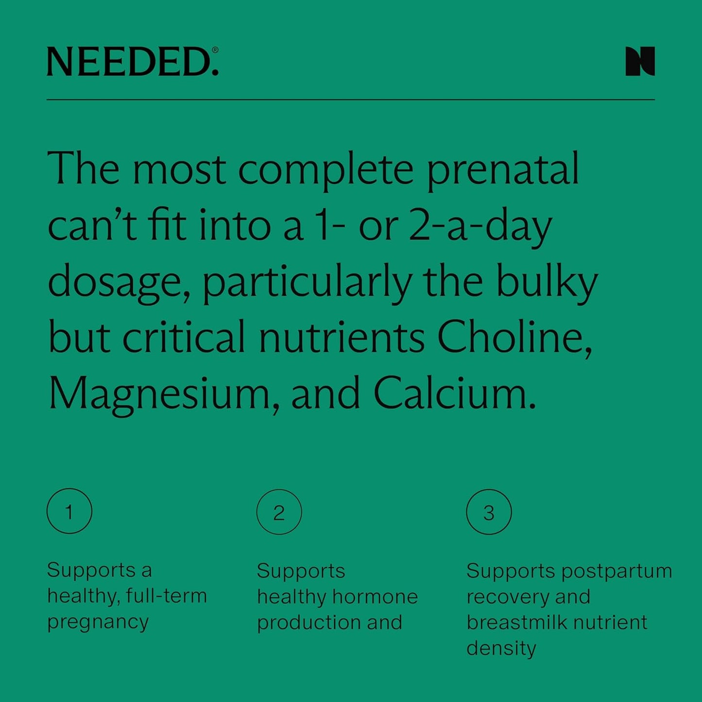 Daily Multivitamin for Women with 23 Essential Nutrients - Vitamin B12, B6, D3, Calcium, Biotin, Folate, and More - 90 Count