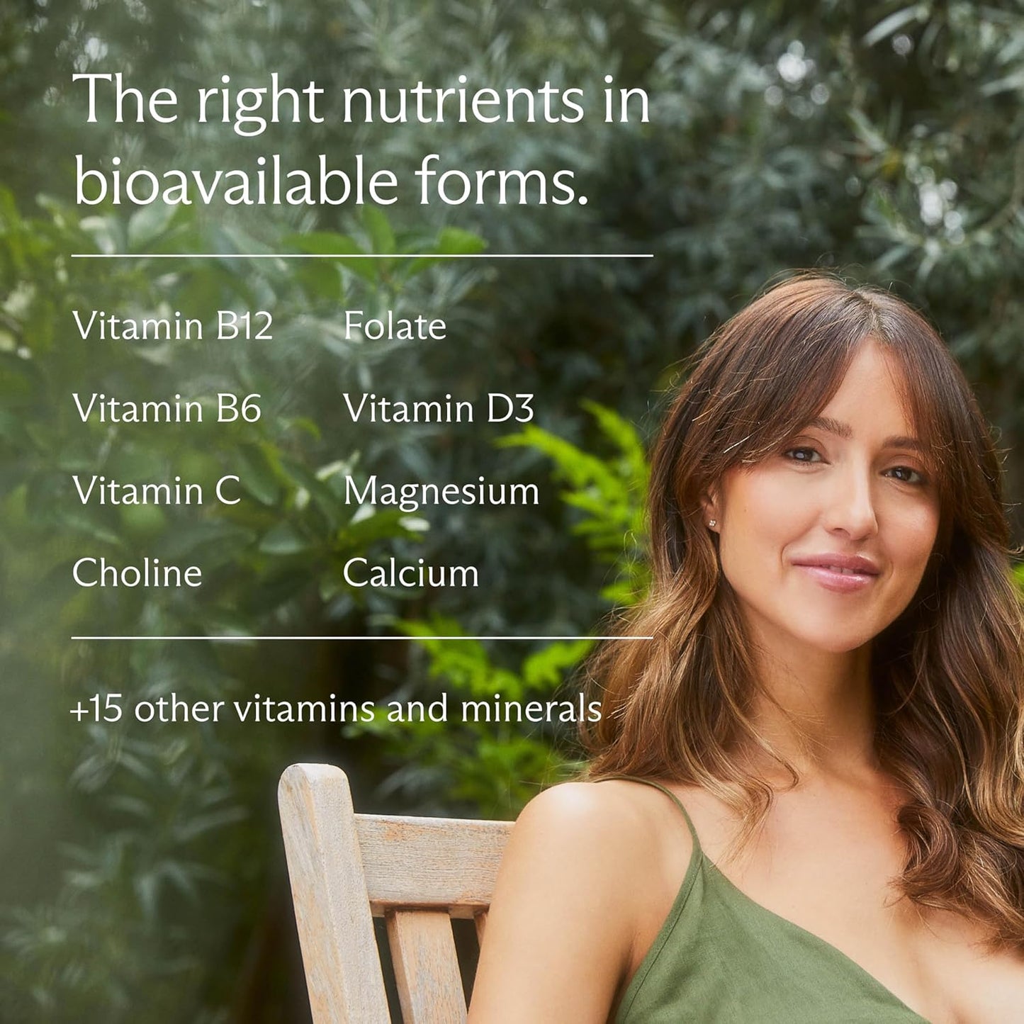 Daily Multivitamin for Women with 23 Essential Nutrients - Vitamin B12, B6, D3, Calcium, Biotin, Folate, and More - 90 Count