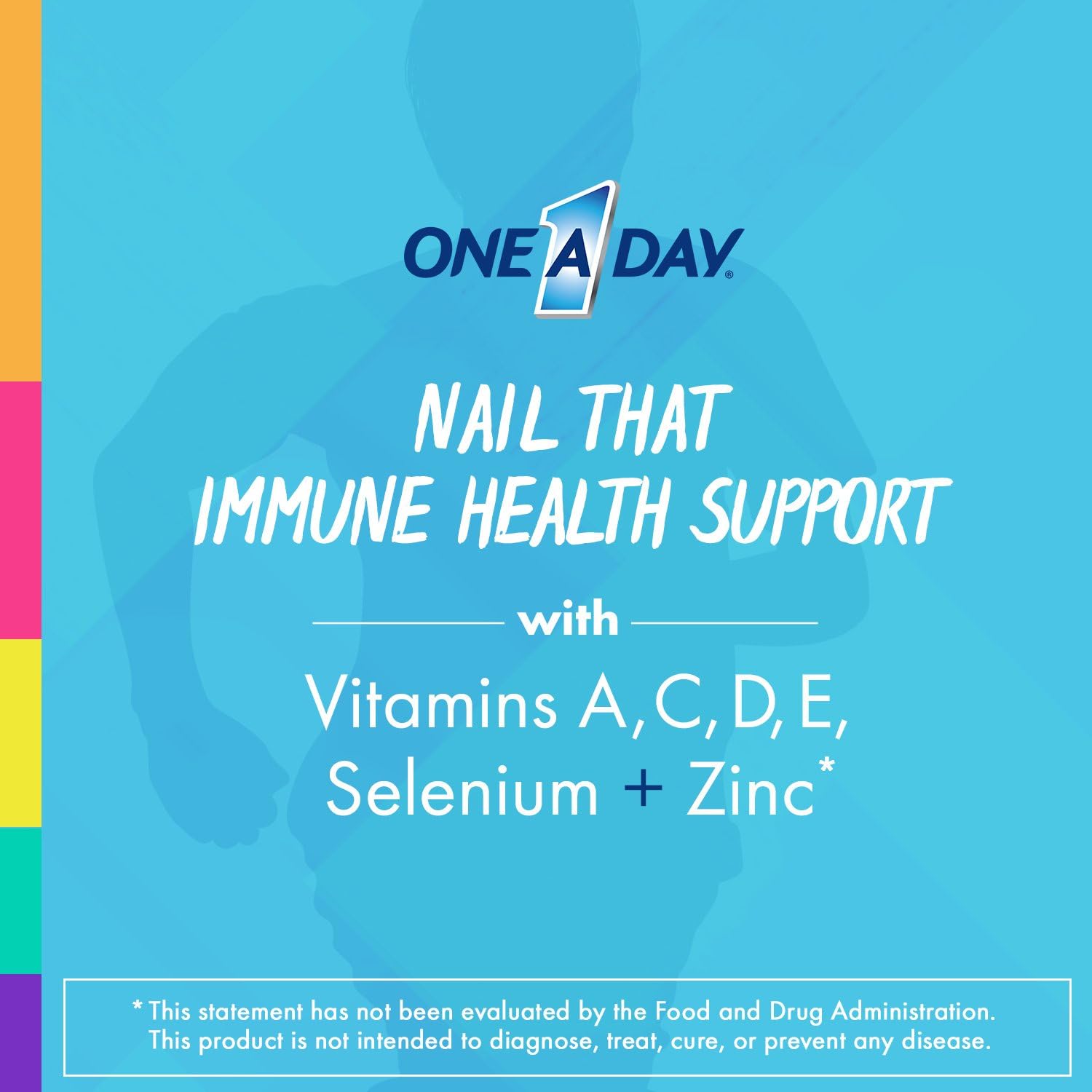 Daily Multivitamin Multimineral Supplement Tablets for Overall Health and Wellness