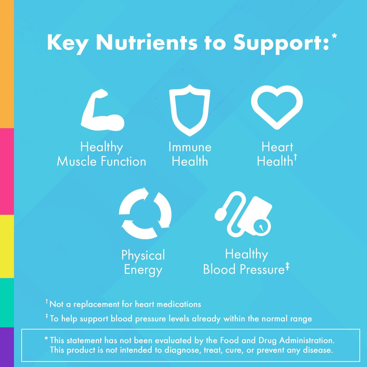 Daily Multivitamin Multimineral Supplement Tablets for Overall Health and Wellness