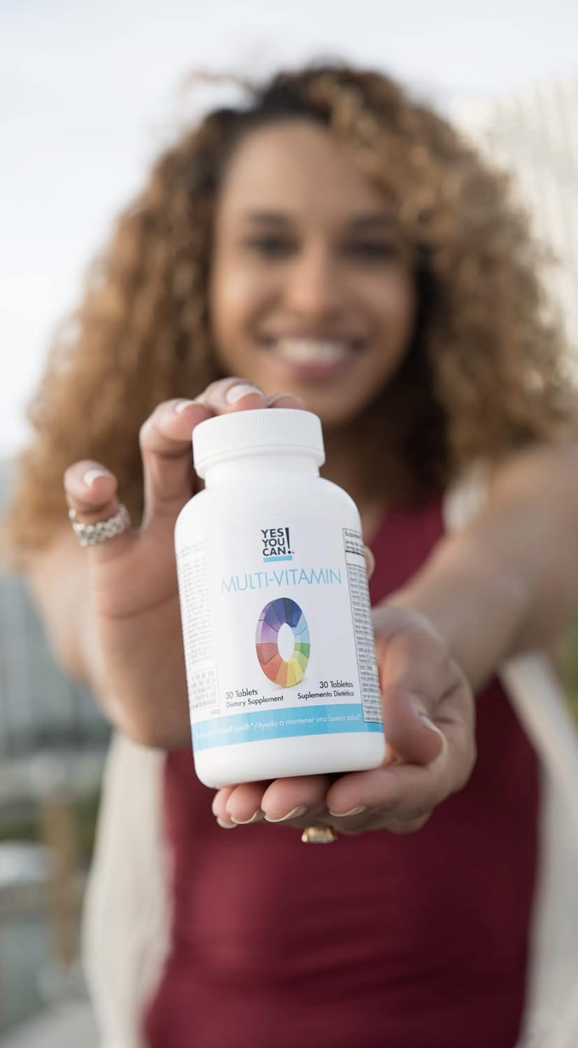 Daily Multivitamins for Men and Women - Supports Overall Health & Well-Being with Antioxidants and Essential Vitamins A, B, C, E - 30 Tablets