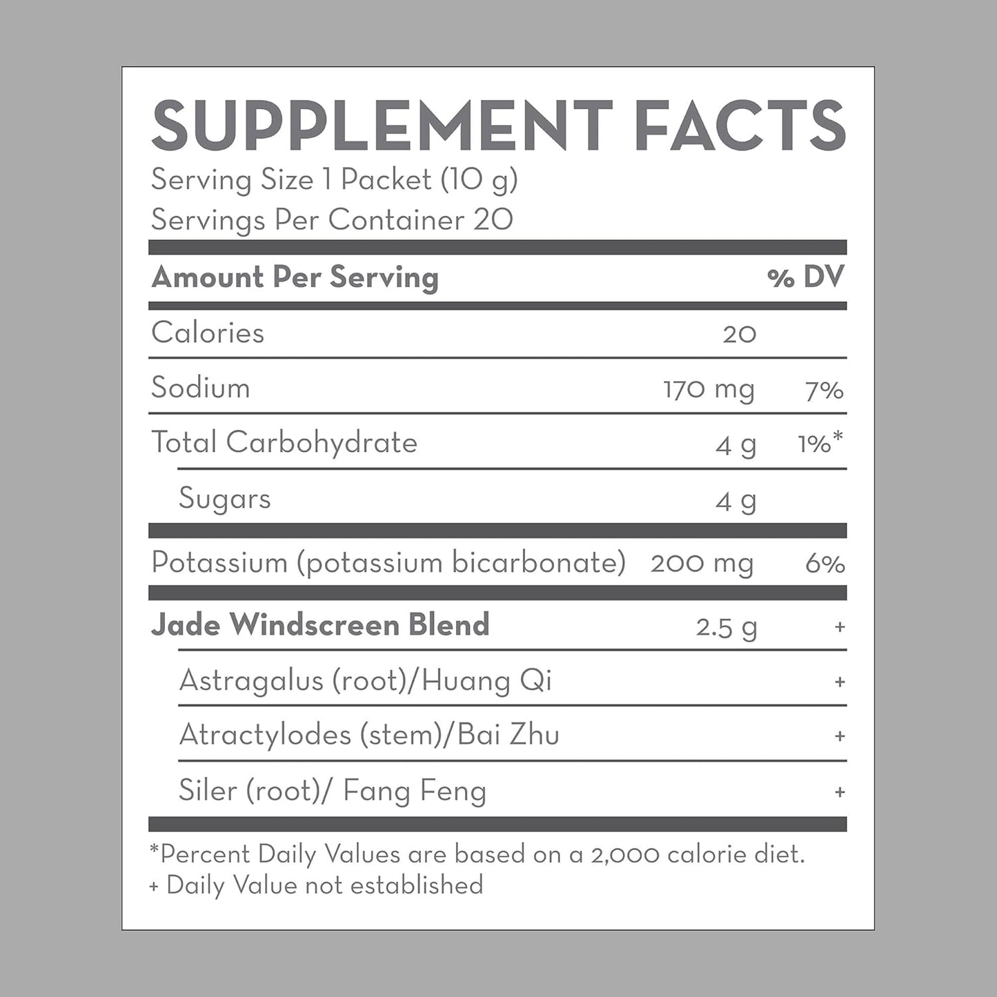 D'AO LABS Emotional Balance Effervescent Powder for Calm & Stress Relief - Traditional Chinese Herbal Xiao Yao San - 20 Servings