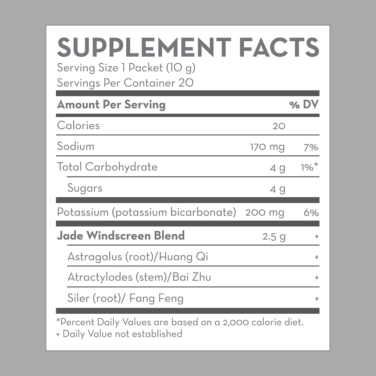 D'AO LABS Emotional Balance Effervescent Powder for Calm & Stress Relief - Traditional Chinese Herbal Xiao Yao San - 20 Servings