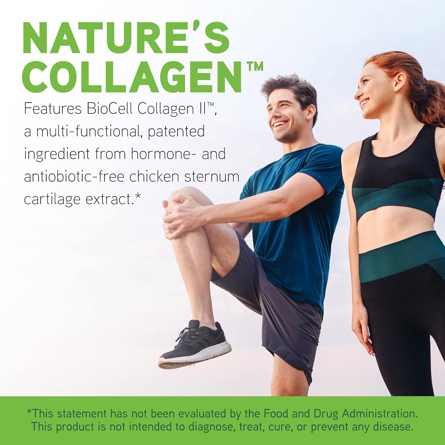 DAVINCI Labs Natures Collagen Supplement with MSM & Glucosamine - Supports Joint Health, Skin & Connective Tissues - Gluten-Free - 90 Tablets