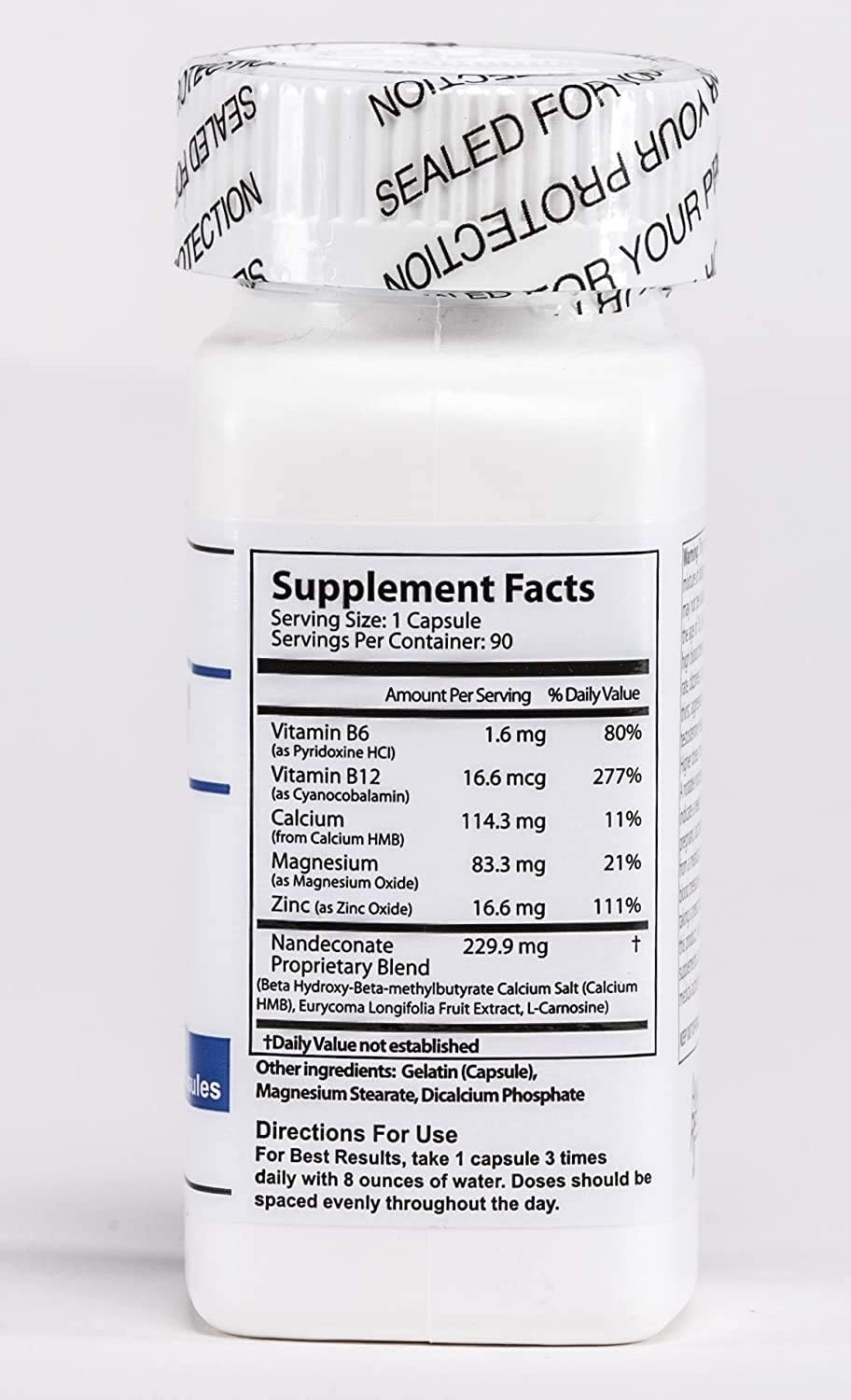 Deca 200 Anabolic Supplement for Strength & Size, Muscle Recovery, Joint Protection - 1 Month Supply