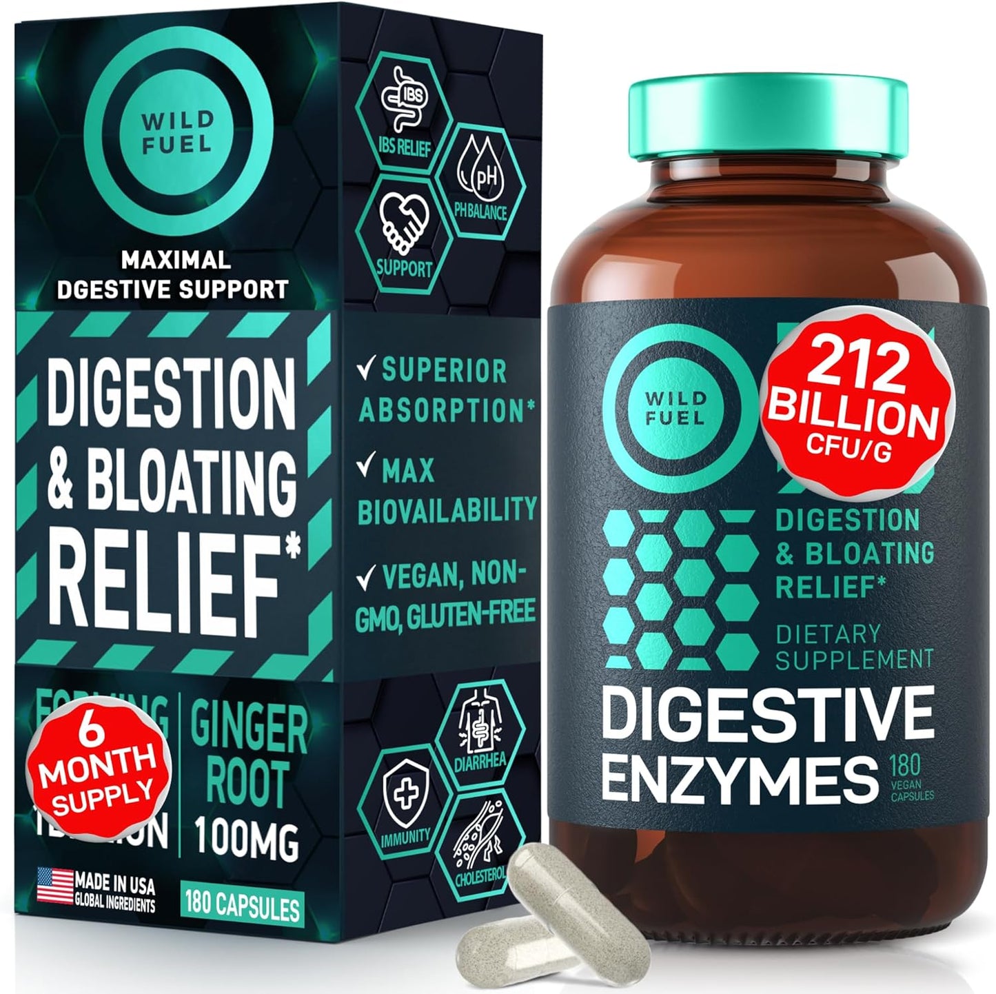 Dental Probiotics Keto Gummies Bundle with MCT Oil & Digestive Enzymes