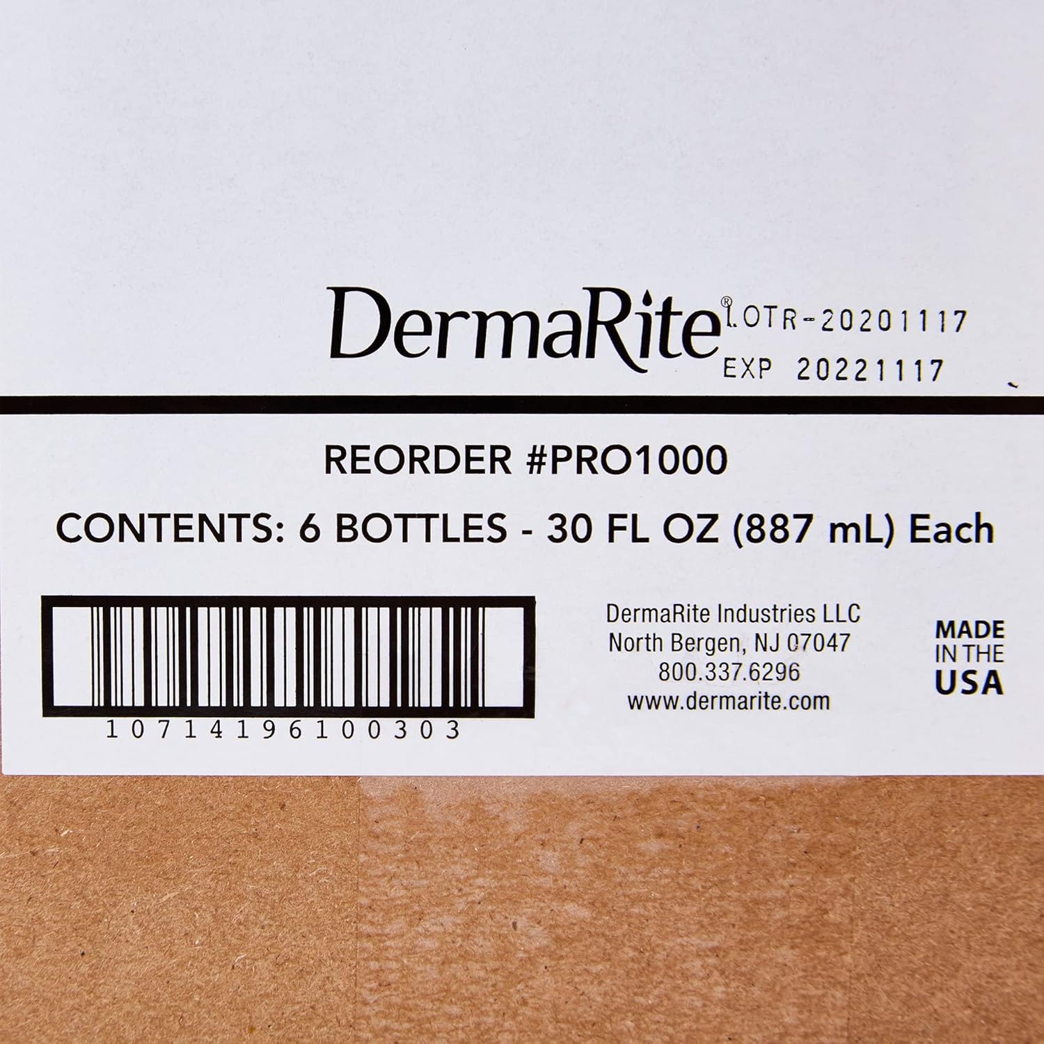 DermaRite ProHeal Liquid Protein Supplement - Cherry Splash Flavor, 30 oz, 6 Pack - 15g Collagen & Whey Protein for Wound Recovery