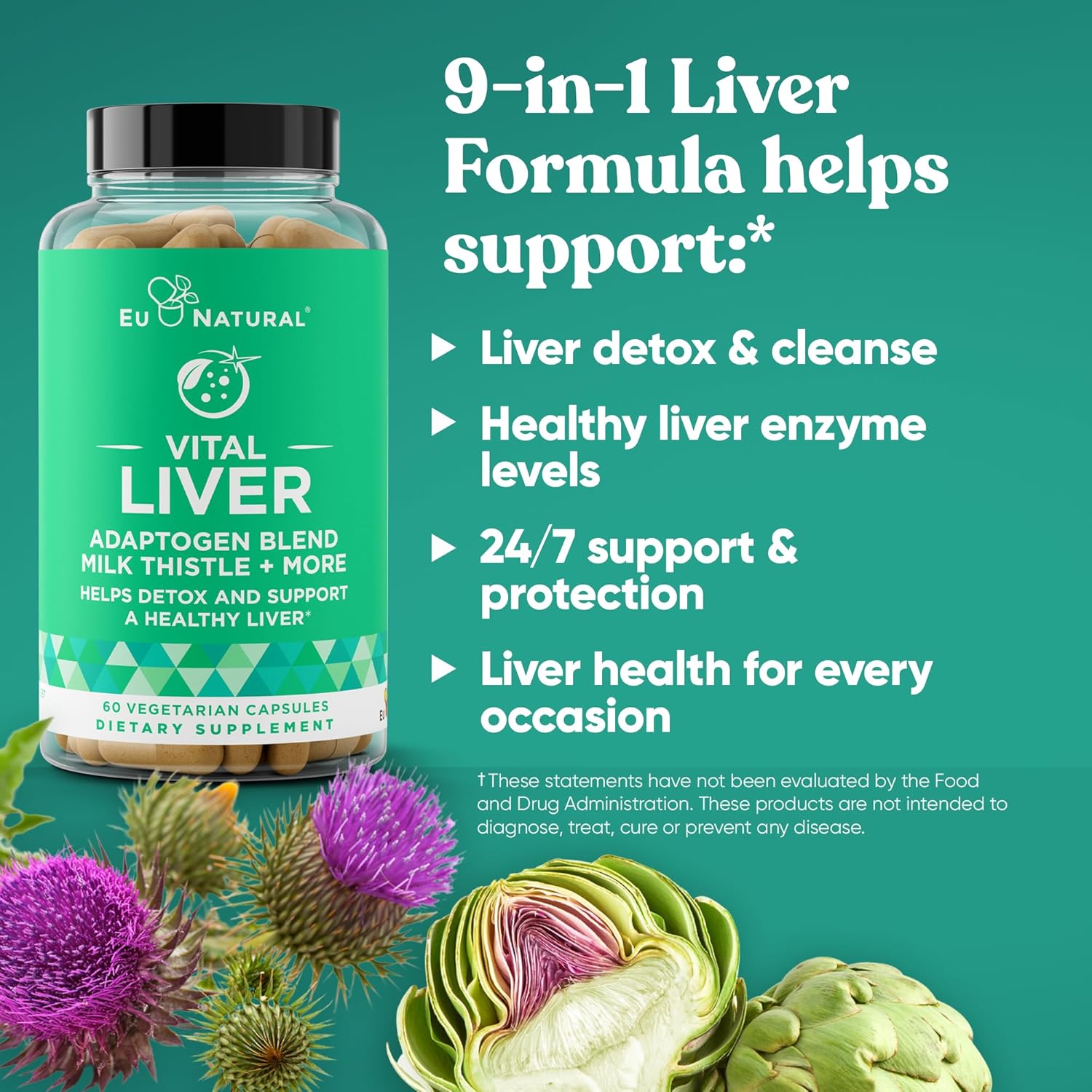 Detox Cleanse Bundle: Uric Acid Flush + Liver Support for Joint Health & Digestive Wellness