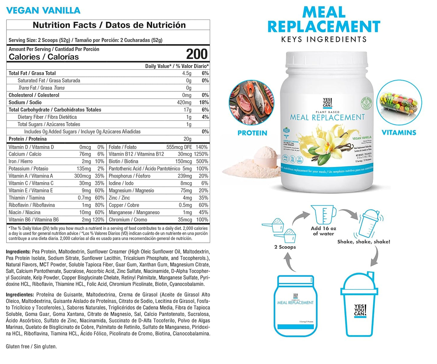 Detox Plus Kit: Vanilla Meal Replacement & Aloe Vera Pineapple Shake Booster for High Energy & Health Transformation