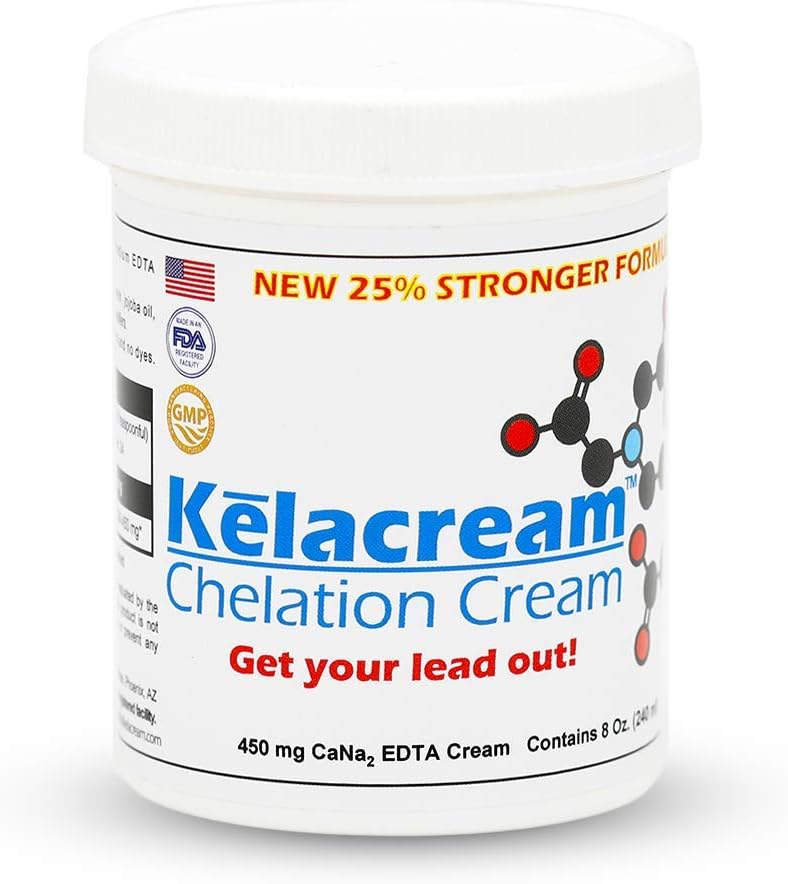 Detoxify with Kelacream - EDTA Heavy Metal Cleansing Cream for Skin
