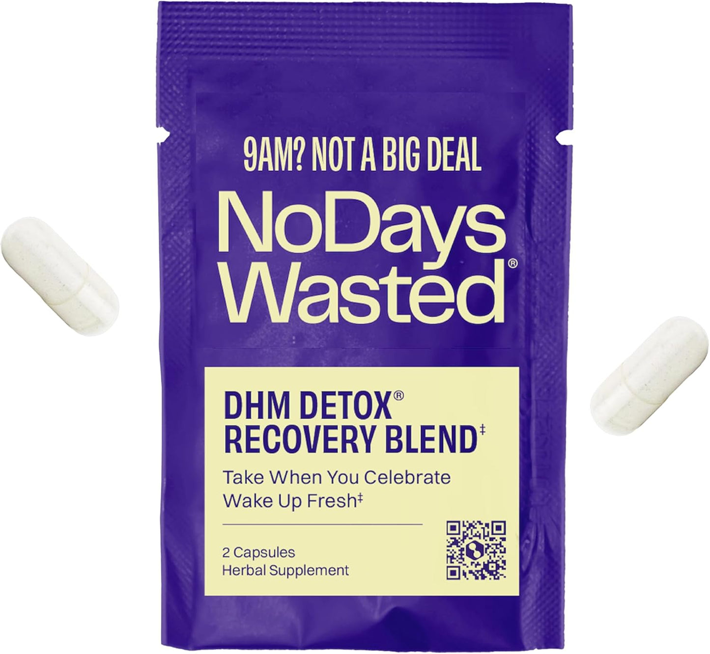 DHM Detox 5 Portable Servings for Next Day Recovery with Optimized Blend of DHM and Vitamins