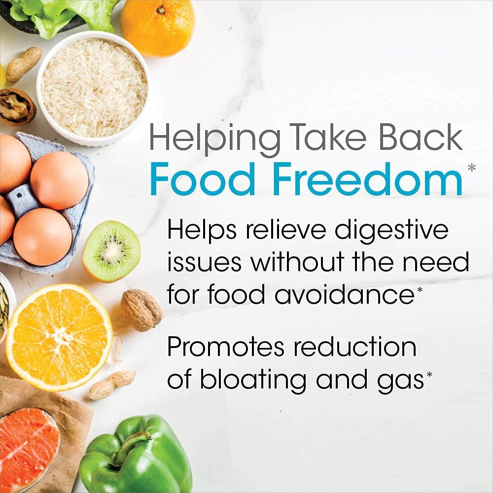 Digestive Enzyme Blend for Bloat & Gas Relief - 30 Servings - FODMAP & Bloating Supplement - Silver Fern Formula with Tolerase L & Pectinase