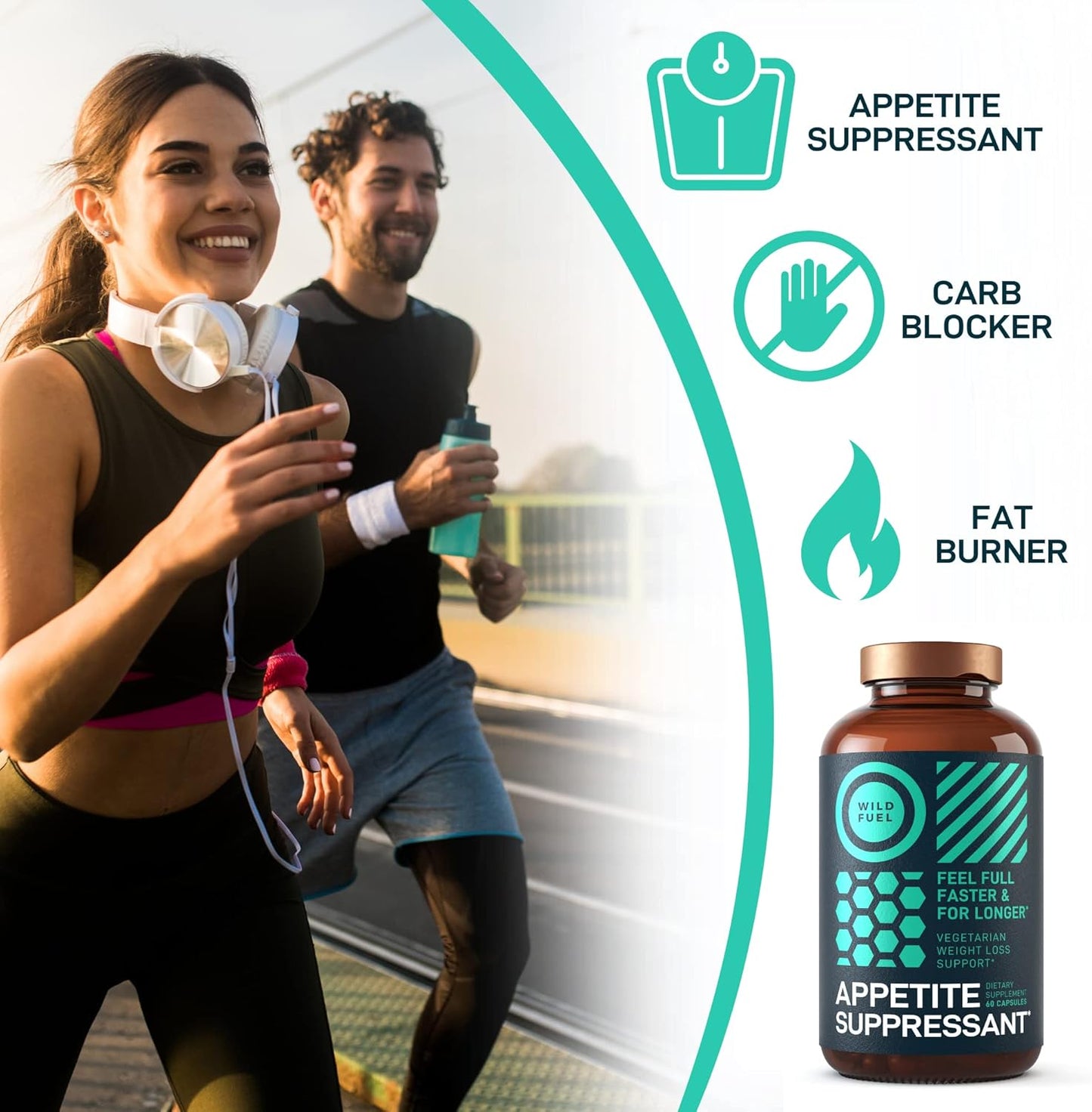 Digestive Enzymes and Appetite Suppressant Capsules with WILD FUEL Saffron Extract - Dietary Bundle