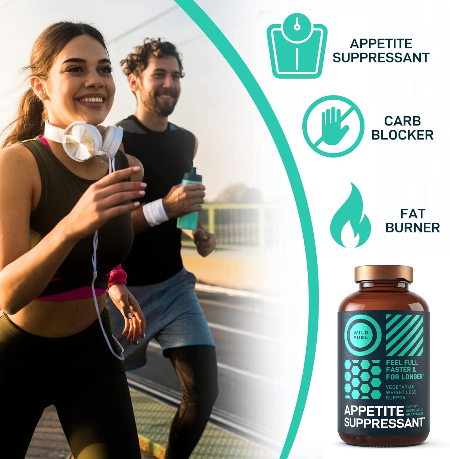 Digestive Enzymes and Appetite Suppressant Capsules with WILD FUEL Saffron Extract - Dietary Bundle