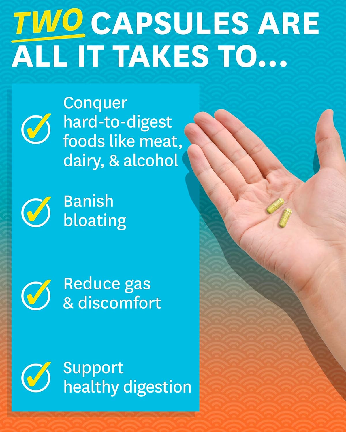 Digestive Health Probiotics with Ginger and Dandelion - Vegan Bloating Relief Pills for Men and Women - 48 CT