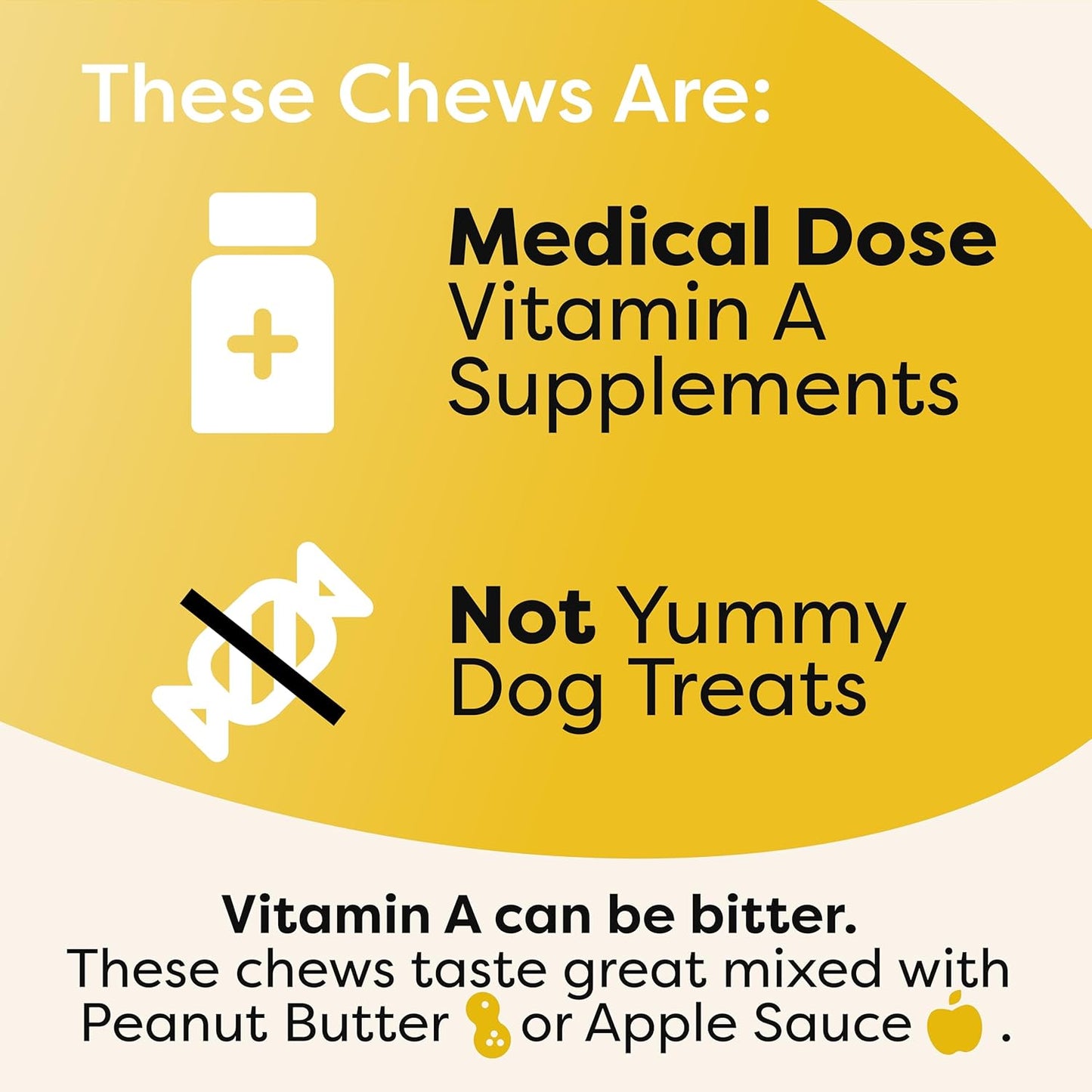 DocItchy Hair Skin Nails Dog Chews | Vitamin A, B3, Omega 3 | Boost Skin Health | Prevent Irritation | Allergy Safe | 90 Count