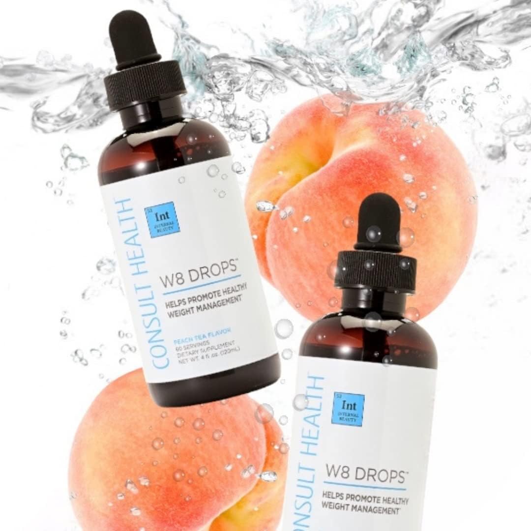 Doctor Formulated W8 Drops with DygloFit for Weight Loss Support - Liquid Supplement for Appetite Control, Metabolism, and Hormone Balance - Natural Antioxidant Protection - 2 Droppers Daily
