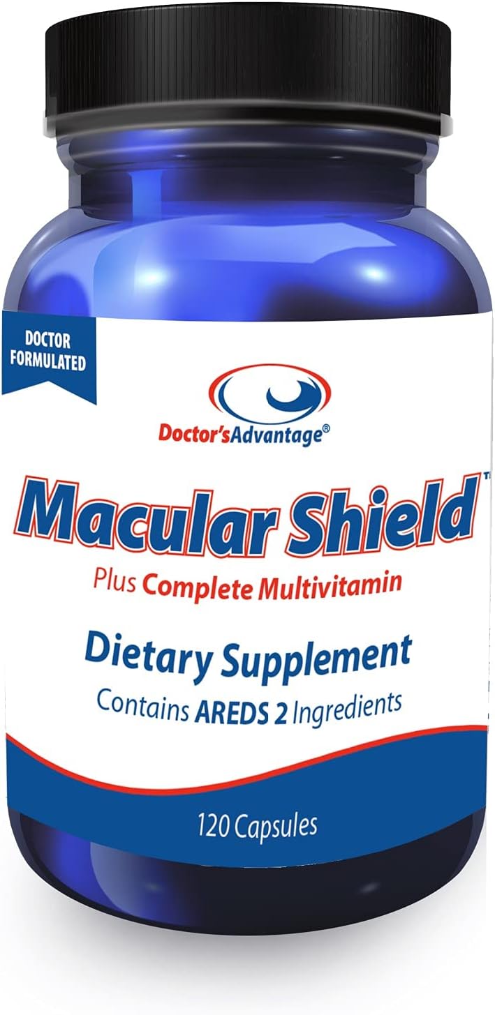 Doctor's Advantage Macular Shield Areds 2 Plus Multivitamin with Lutein & Zeaxanthin for Healthy Macular Function - 120 Count