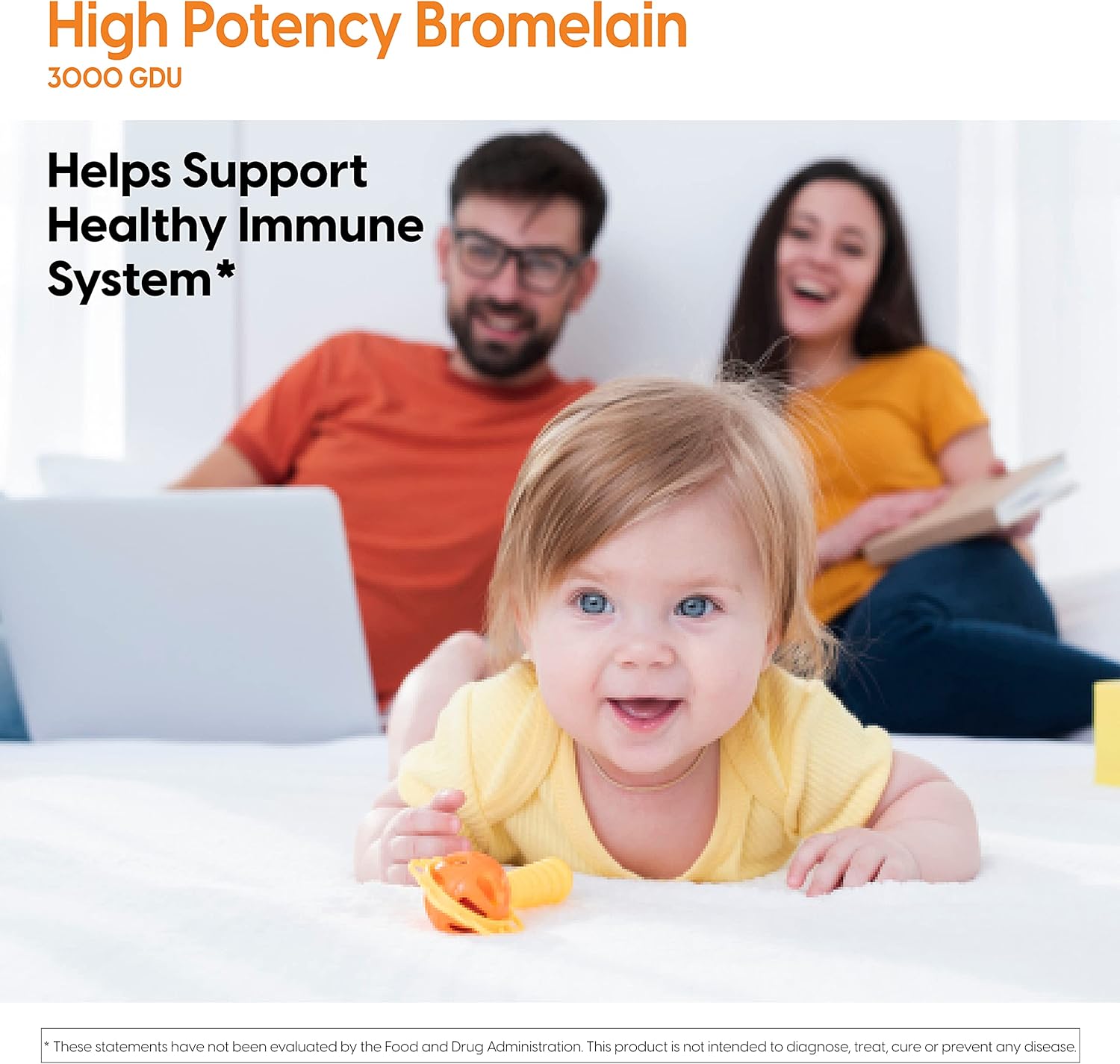 Doctor's Best Bromelain Proteolytic Digestive Enzymes Supplements - 3000 GDU, 500mg, 90 Capsules - Supports Healthy Digestion, Joint Health, Nutrient Absorption