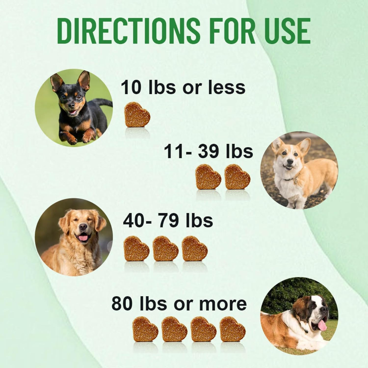 Dog Allergy Relief Chews with Probiotics and Immunity Support - Soothes Itchy Dogs, Supports Skin and Coat Health - 60 Tasty Bites