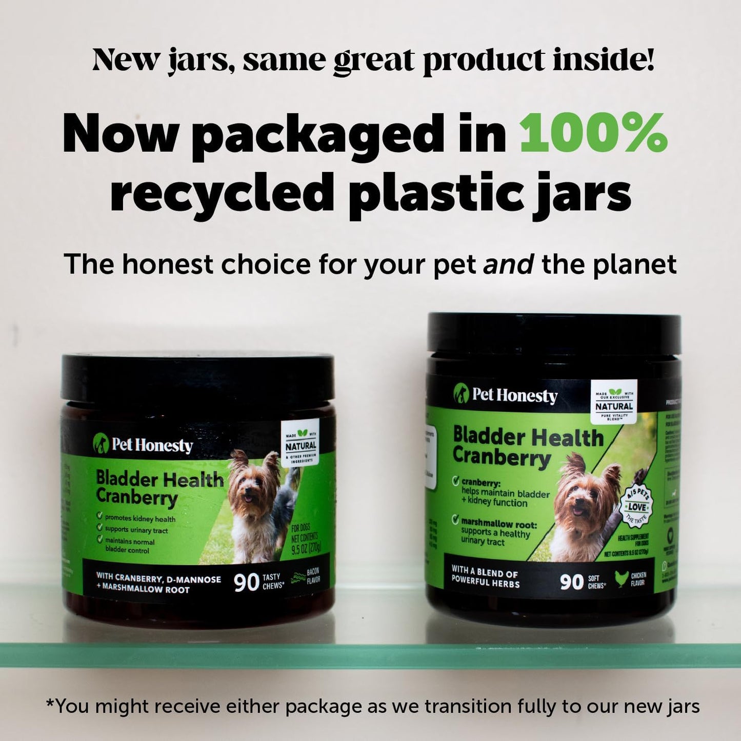 Dog Bladder Health Supplement with Cranberry & D-Mannose - Kidney Support for Dogs, Urinary Tract Health - Chicken Flavor