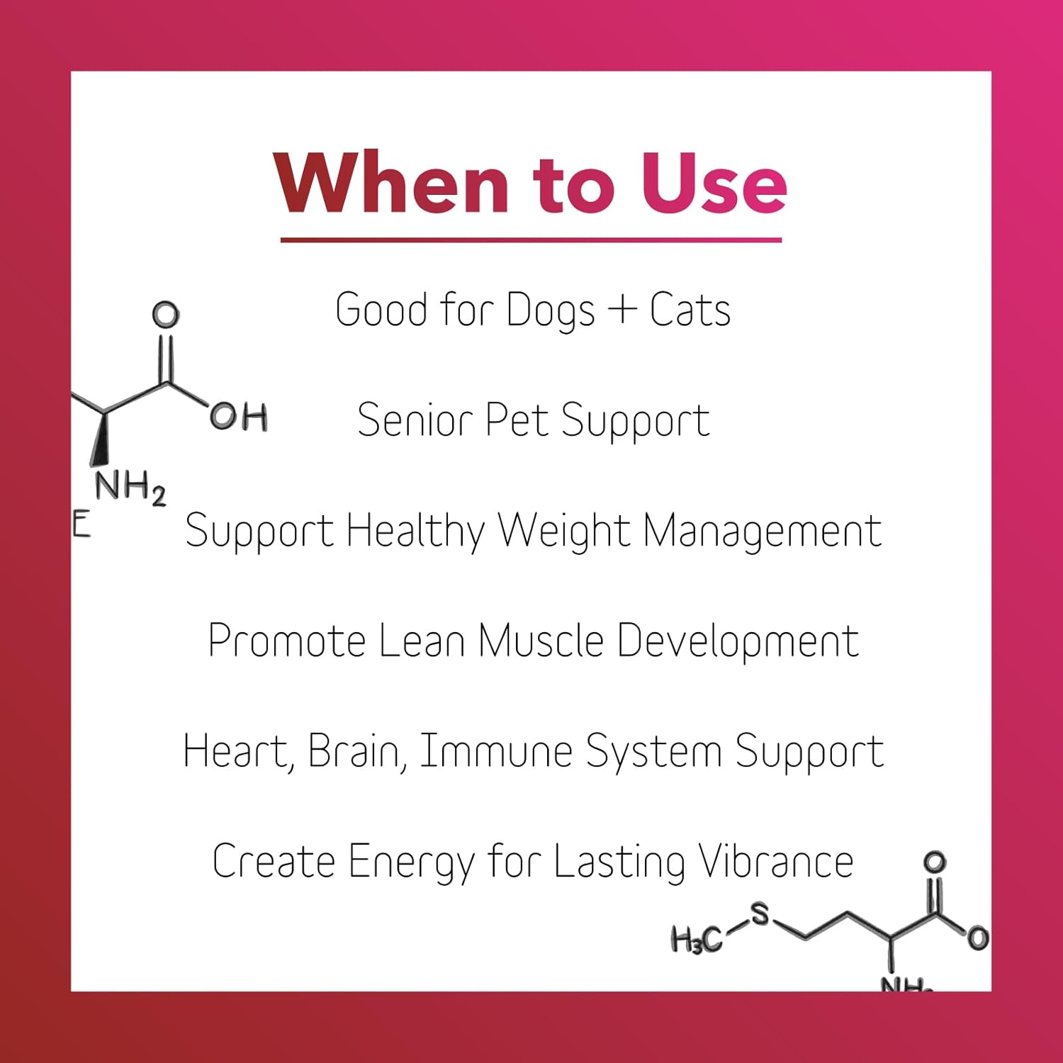 Dog Heart Health Supplement Powder with Taurine for Weight Management and Immune Support - InClover BioVibrant