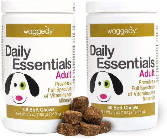 Dog Multivitamin & Immune System Support Soft Chews for Small/Large Dogs - 120 Count