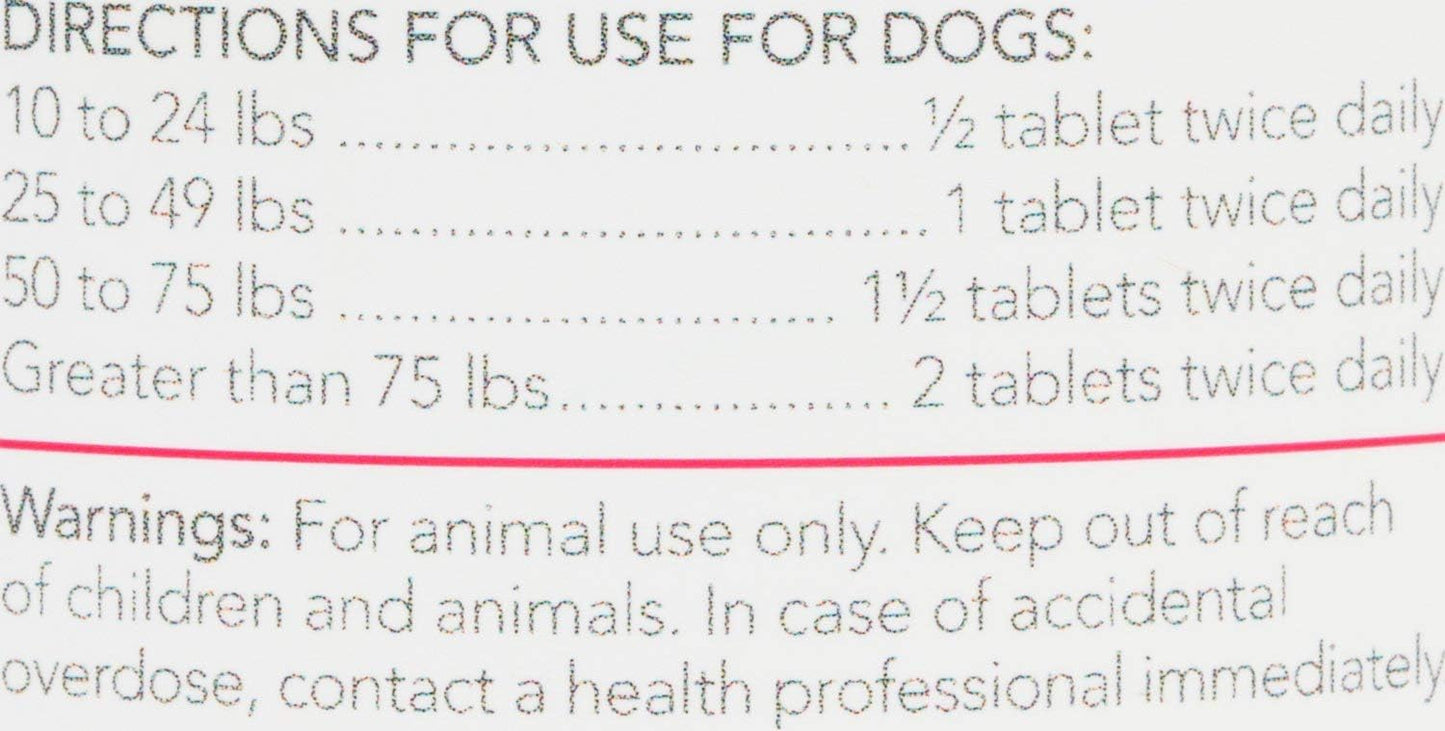Dog Seasonal Allergy Relief Supplement | Vet's Best Chewable Tablets | Soothes Dry and Itchy Skin | 60 Tablets