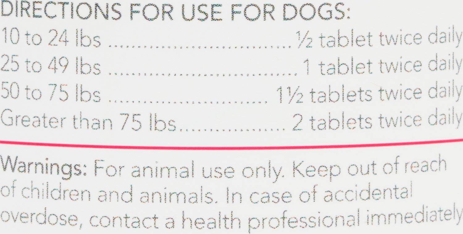 Dog Seasonal Allergy Relief Supplement | Vet's Best Chewable Tablets | Soothes Dry and Itchy Skin | 60 Tablets