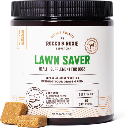 Dog Urine Neutralizer & Green Grass Saver Soft Chews with D-Mannose & Apple Cider Vinegar - 90ct
