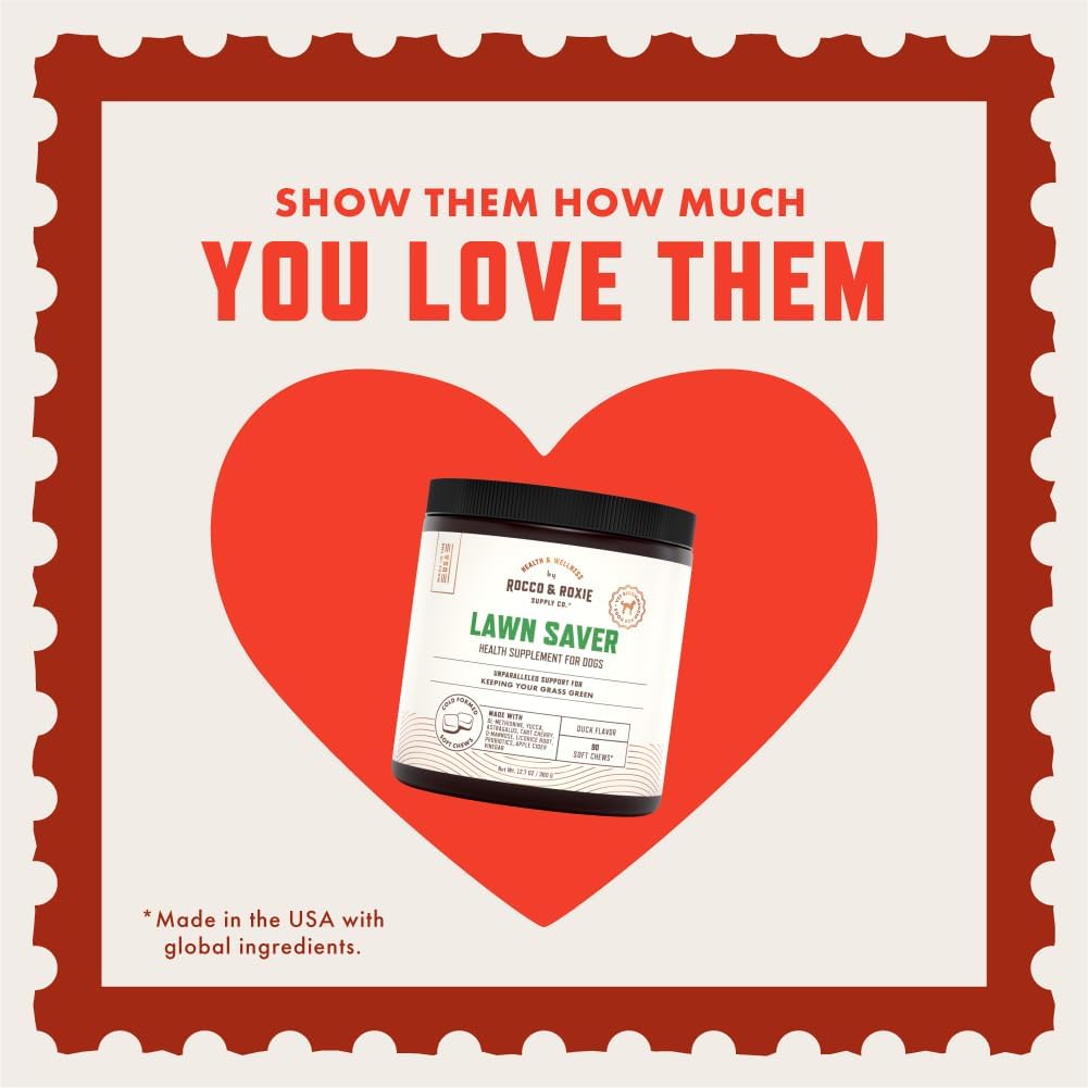 Dog Urine Neutralizer & Green Grass Saver Soft Chews with D-Mannose & Apple Cider Vinegar - 90ct