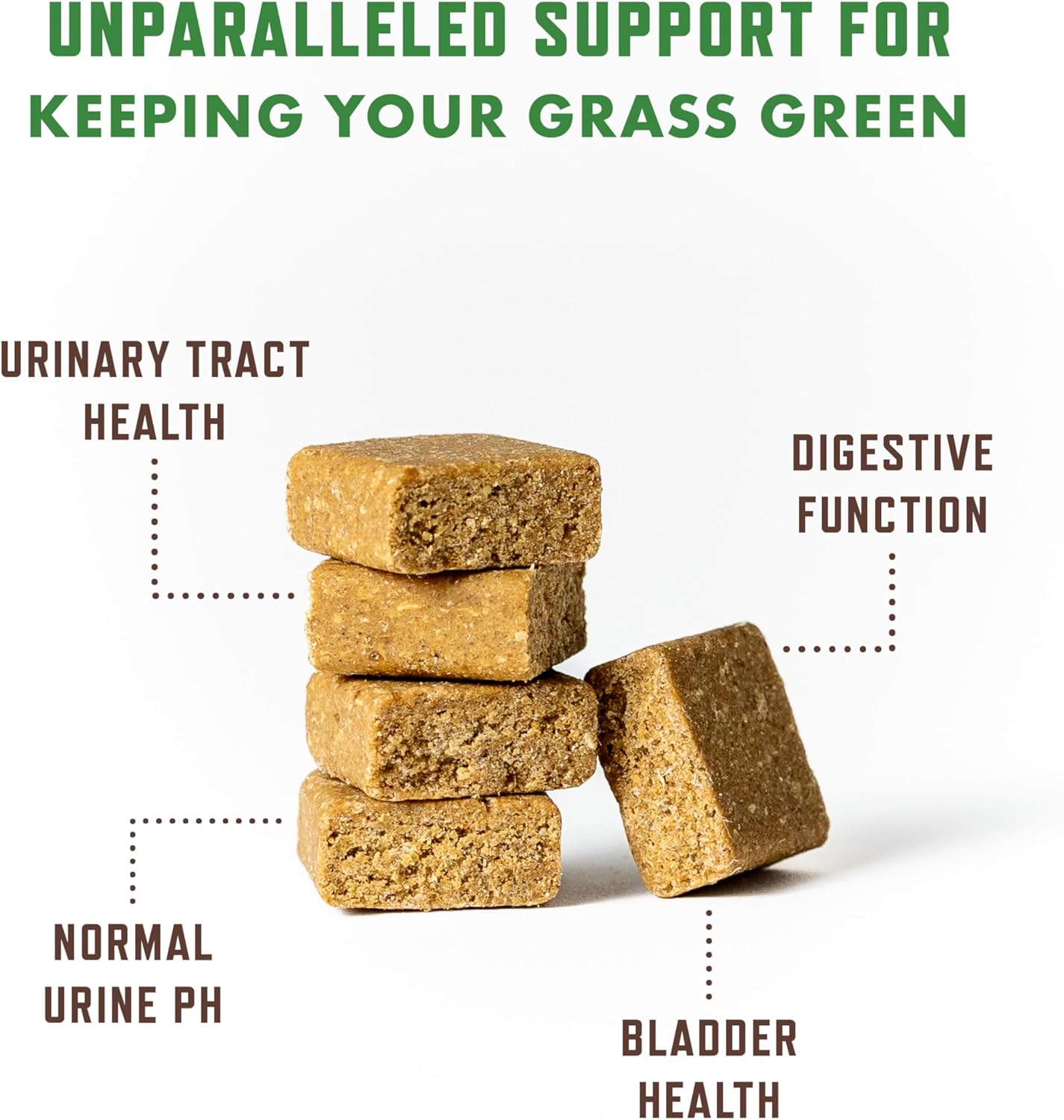 Dog Urine Neutralizer & Green Grass Saver Soft Chews with D-Mannose & Apple Cider Vinegar - 90ct