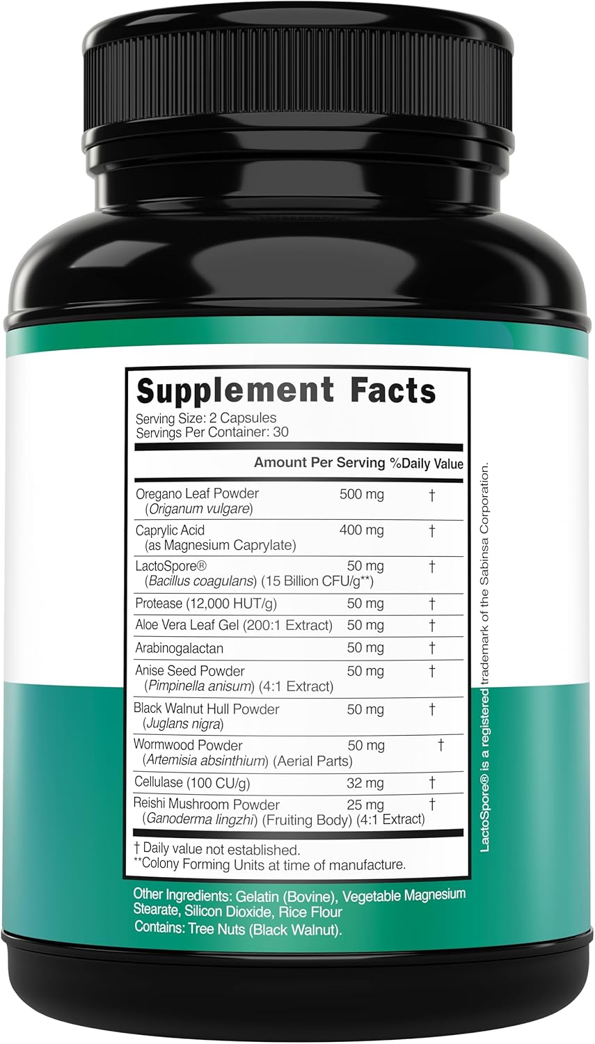 DORADO NUTRITION Candida Cleanse Detox - 60 Count Advanced Formula for Overgrowth Treatment - Candida Killer Complex for Men and Women - Vegan & Made in USA - Third Party Tested