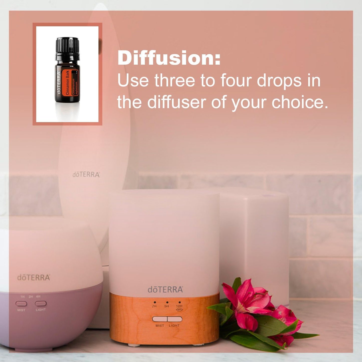 doTERRA Cinnamon Essential Oil 5 ml - Pure and Natural Therapeutic Grade Oil
