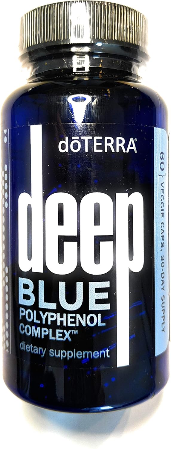 doTERRA Deep Blue Polyphenol Complex: 60 Vegetarian Capsules for Joint Support